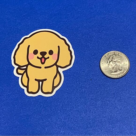 🎉 10/$10 Stickers - Puppy Dog Adorable Animal Stickers - Picture 1 of 2